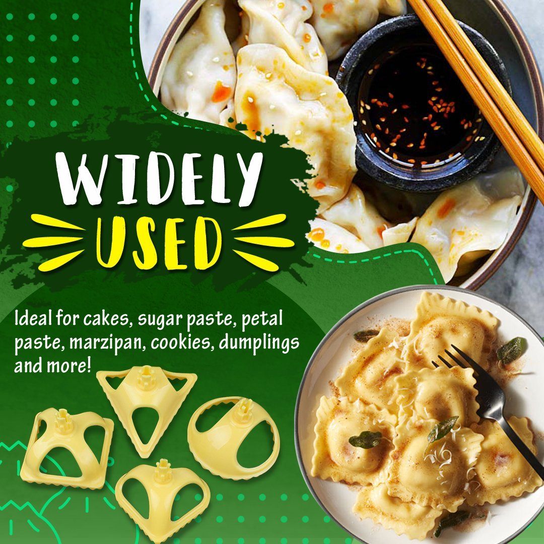 4PCS Set DIY Dumpling Mold