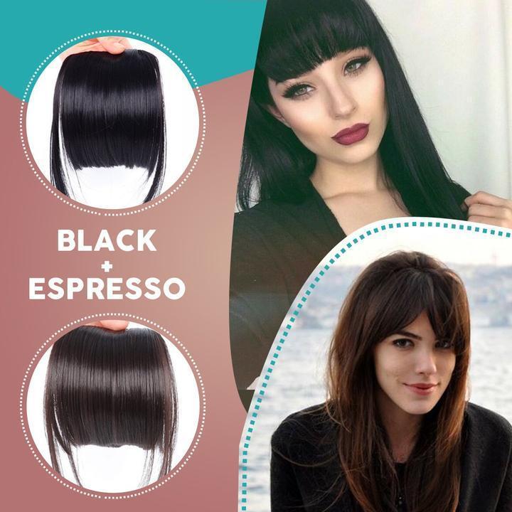 3D Clip-In Bangs Hair Extensions