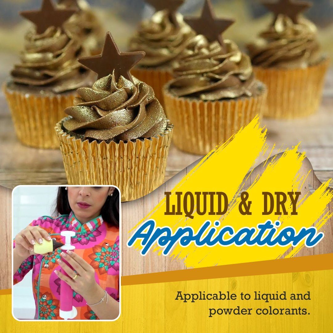 Cake Decorating Manual Airbrush Pump