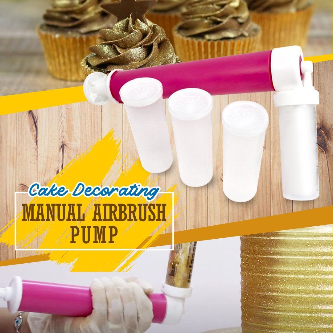Cake Decorating Manual Airbrush Pump