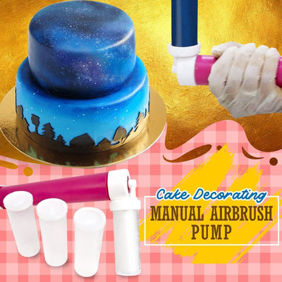 Cake Decorating Manual Airbrush Pump