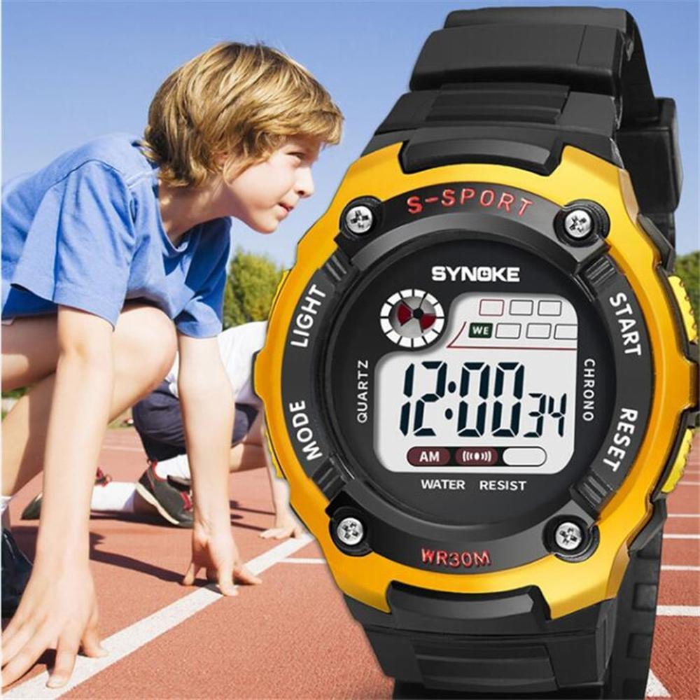 Children Electronic Sport Wristwatch