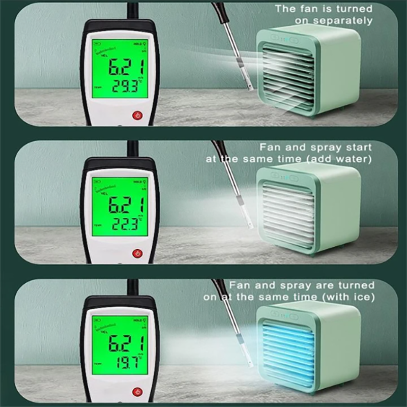 Desktop Rechargeable Water-cooled Air Conditioner