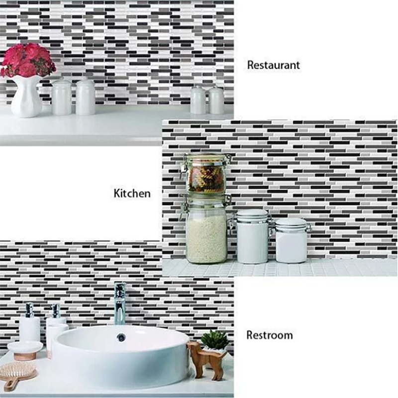 Crystal Tile Self-adhesive 3D Wall Sticker