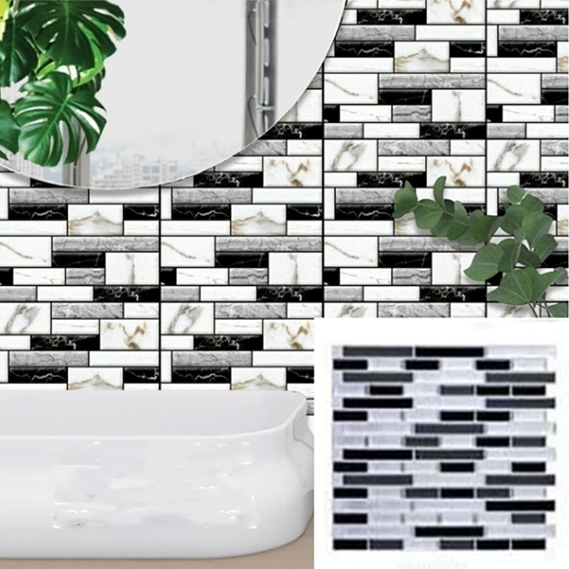 Crystal Tile Self-adhesive 3D Wall Sticker