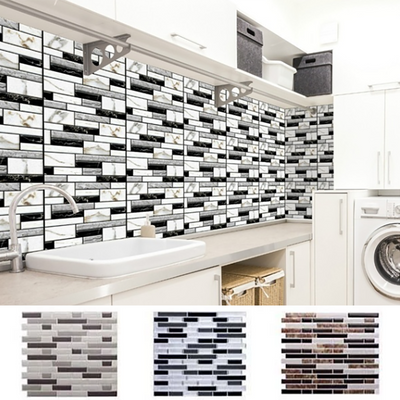 Crystal Tile Self-adhesive 3D Wall Sticker