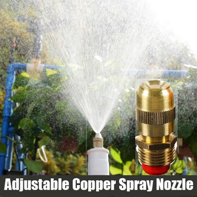 Adjustable Copper Spray Nozzle