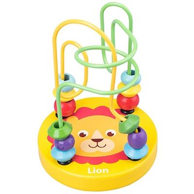 Animal Bead Maze Wooden Toy Learn From Home