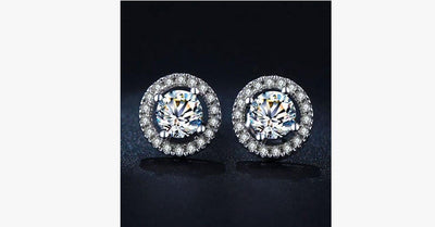 Cubic Stud Earring