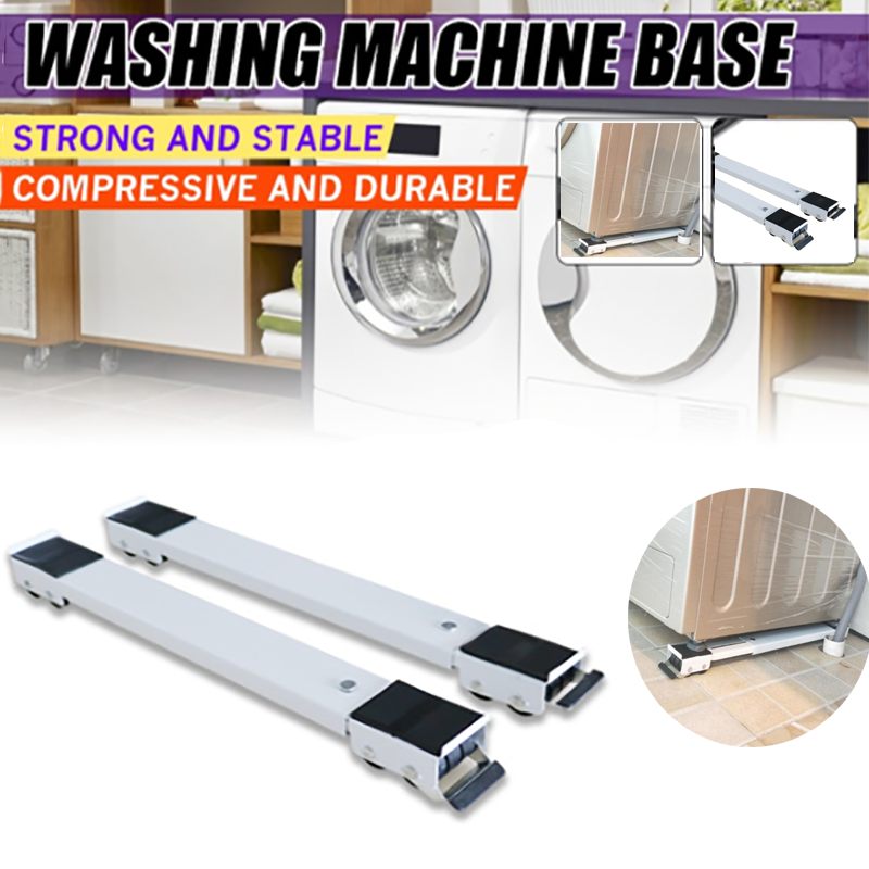 Adjustable Fridge Washing Machine Holder Bracket