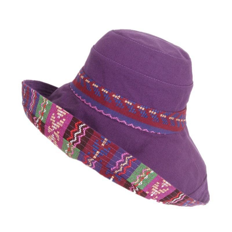 Big Brim Face-Covering Fisherman Hat,Foldable Double-Sided
