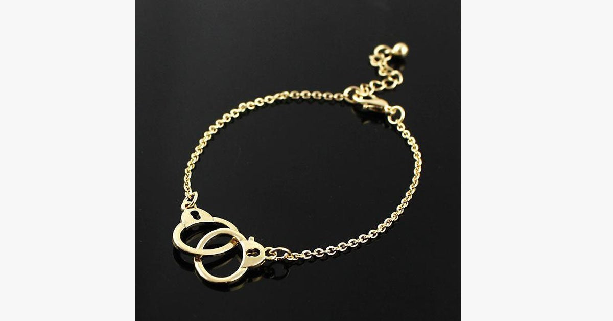 Charm Handcuffs Bracelet