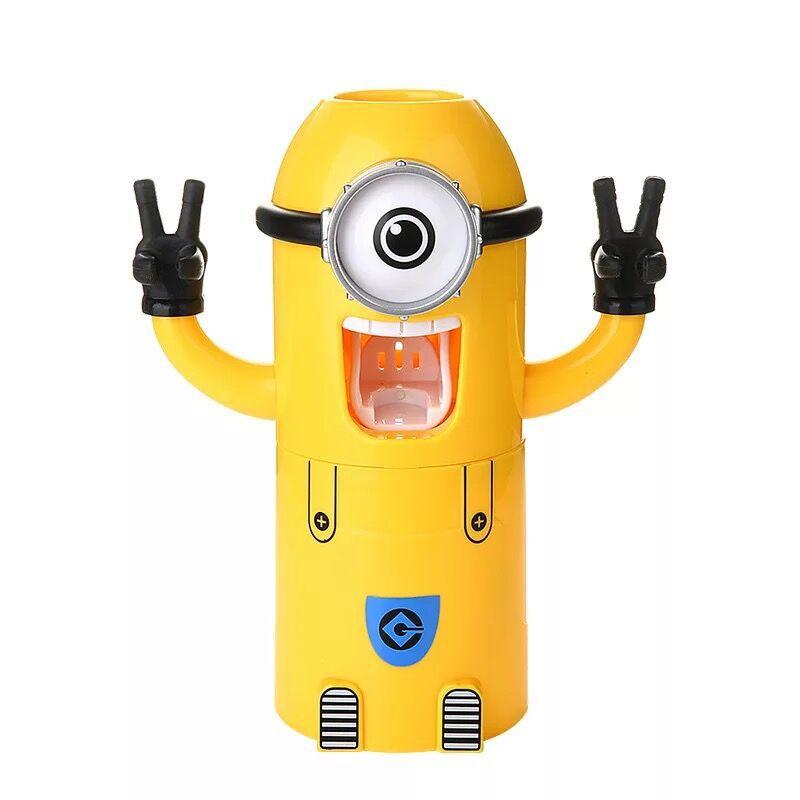 Creative Cartoon Toothbrush Holder Set