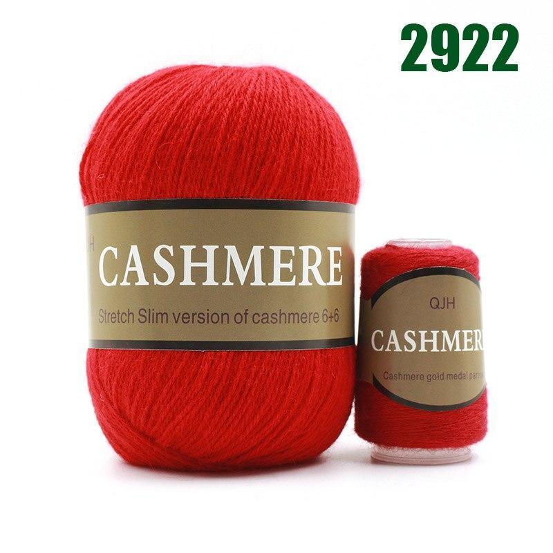 100% Mongolian Cashmere Hand-Knitted Yarn