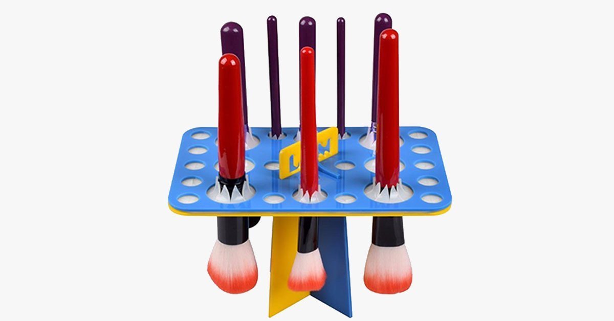 Brush Drying Organizer – Professionally Dry Up Your Makeup Brushes