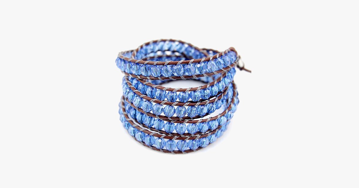 Blue Twist Vintage Bracelet