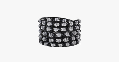Chessboard Wrap Bracelet