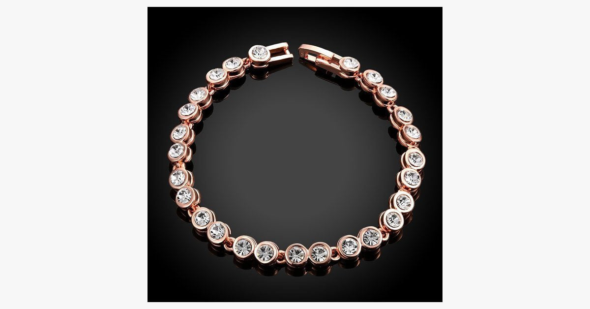 Cachet Crystal Tennis Bracelet