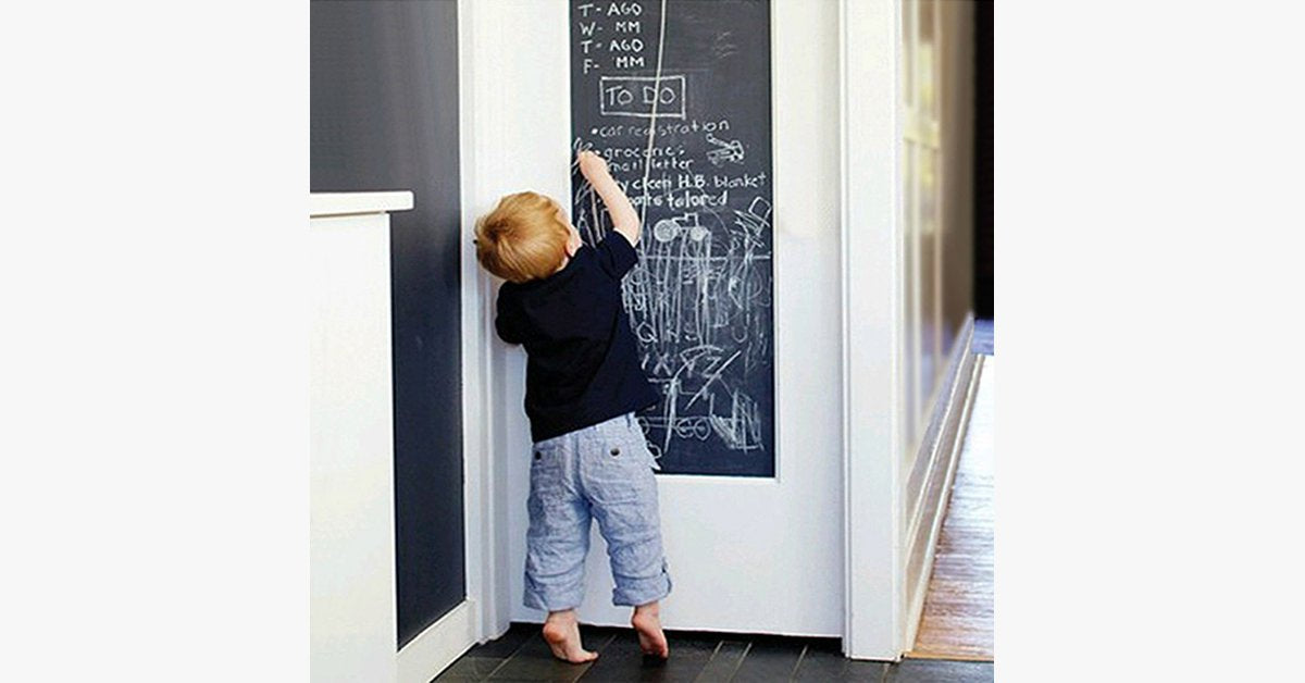 Creative Blackboard Stickers – Let Your Kids Show Their Imagination!