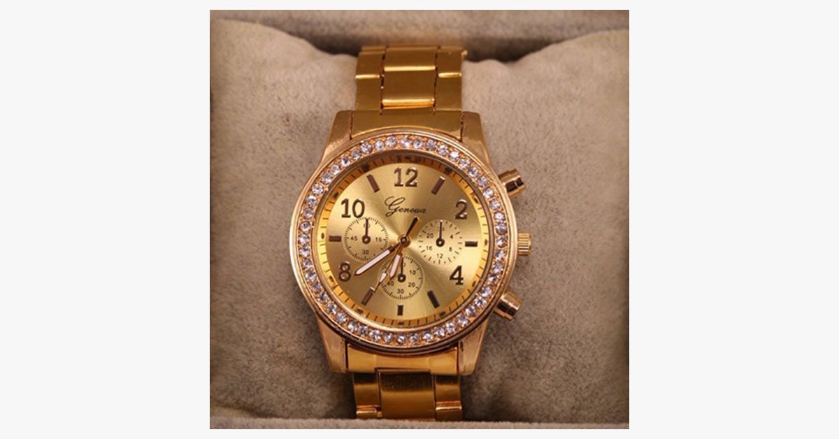 Classic Gold Watch – Turn Time in Your Favor!