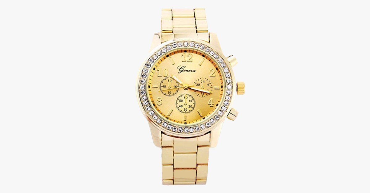 Classic Gold Watch – Turn Time in Your Favor!