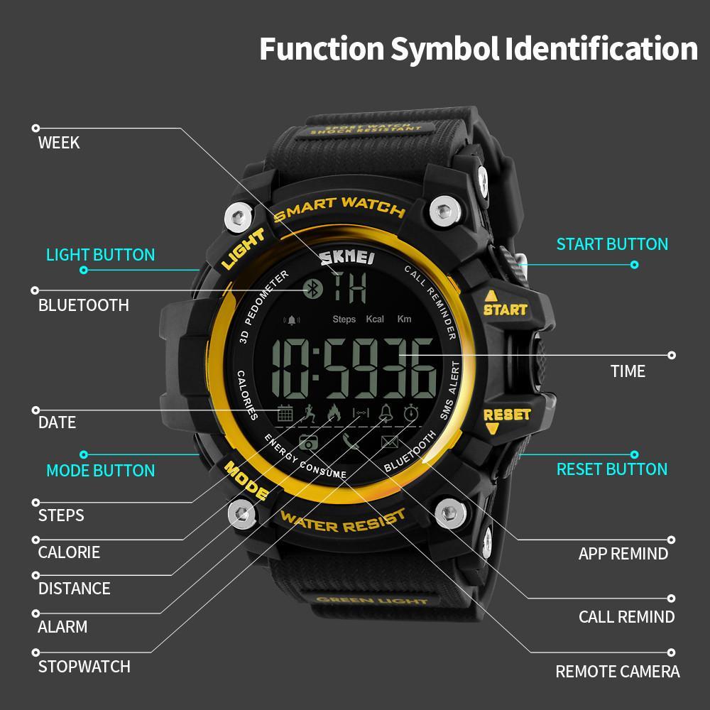 Bluetooth Smart Sports Electronic Watch