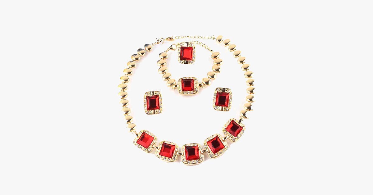 Bold Garnet Set
