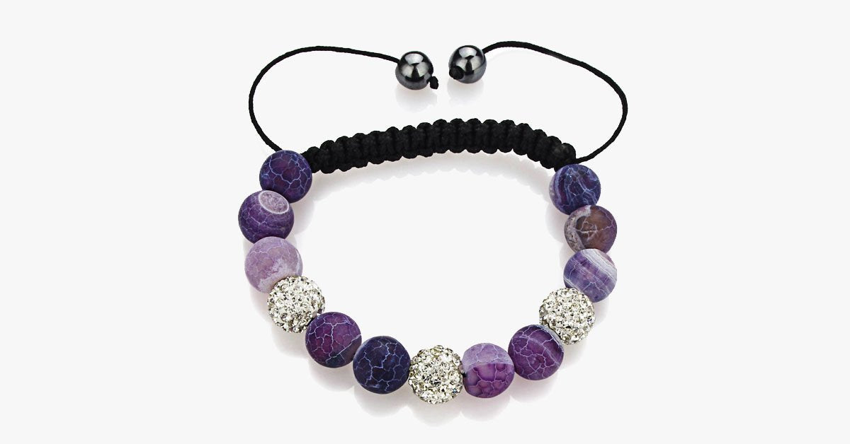 Florence Purple Nebula Balla Bracelet