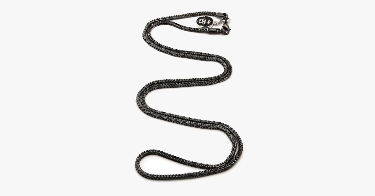 Black Rhodium Men's Chain