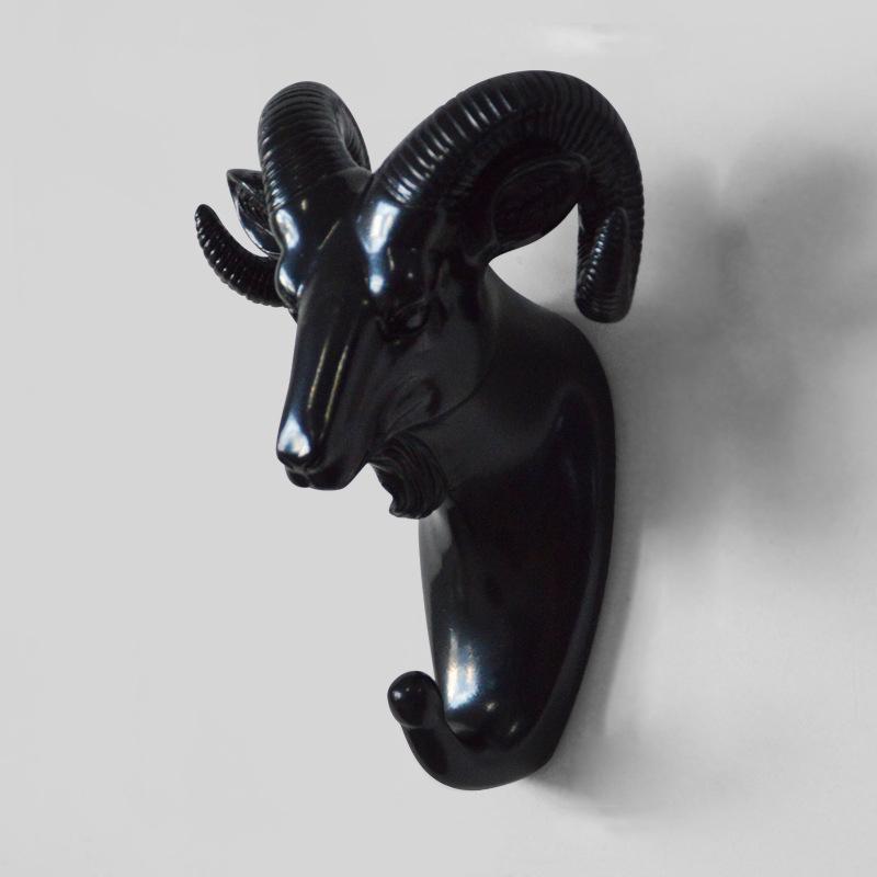 Art Animal Head Wall Hook