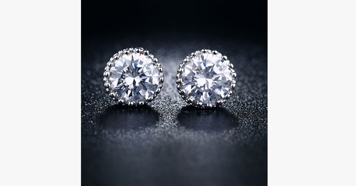 Austrian Crystal Stud Earring