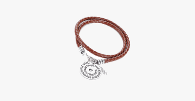 A Bushel A Peck And A Hug Bracelet - Brown HSB