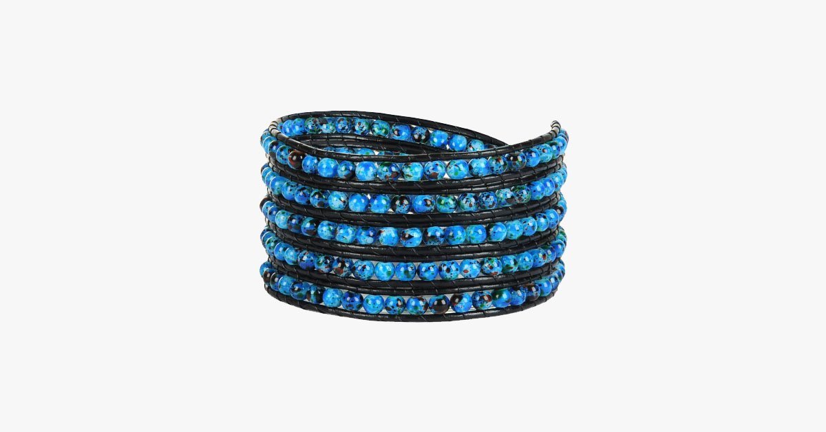 Deep Ocean Wrap Bracelet
