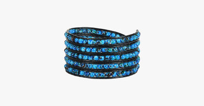 Deep Ocean Wrap Bracelet