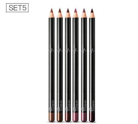 36 Colors Waterproof Non-marking Matt Velvet Lipstick Liner Pencil