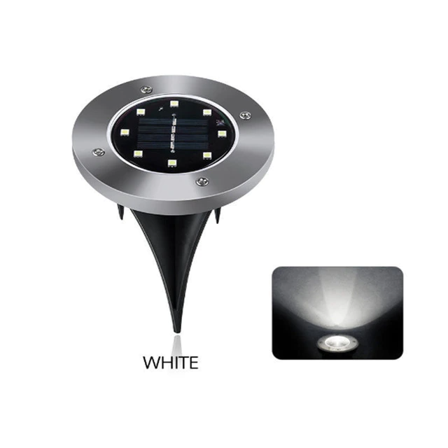12 Pack Solar Garden Lights - in-Ground Led Outdoor Solar Lights