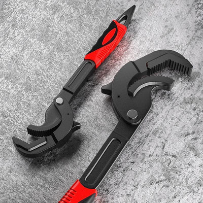 Carbon Steel Adjusting Spanner Power Grip Pipe Wrench