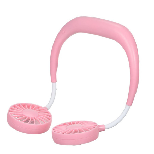 Portable Hand-free Neckband Fan