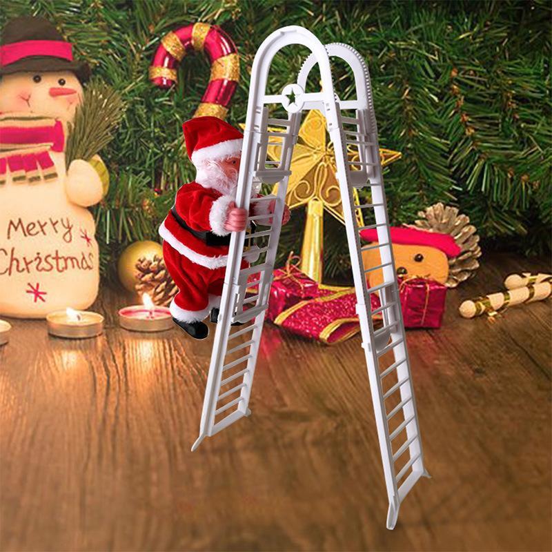 Climbing Santa Claus