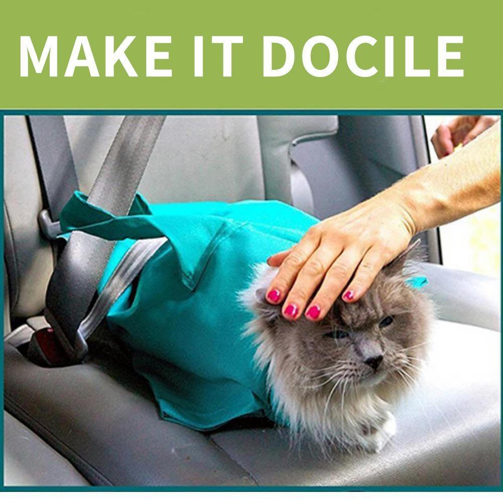 Cat Travel Pouch (Breathable fabric)