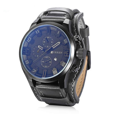 Casual Decorative Sub-dial Male Quartz Watch