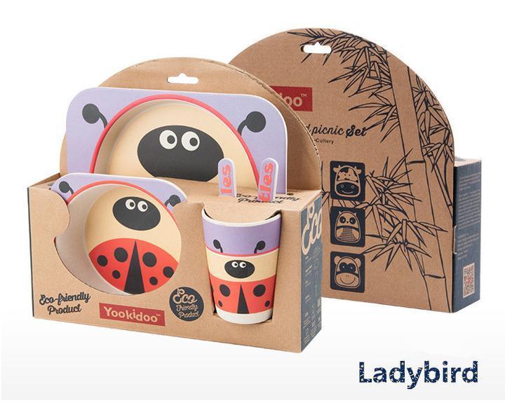 Bamboo Fibre Kids Dinnerware