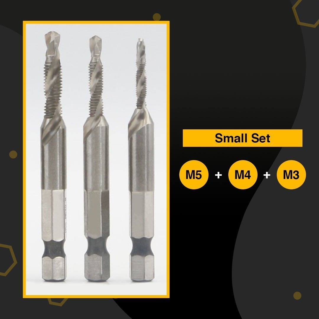 6pcs Thread Tap Drill Bits Set