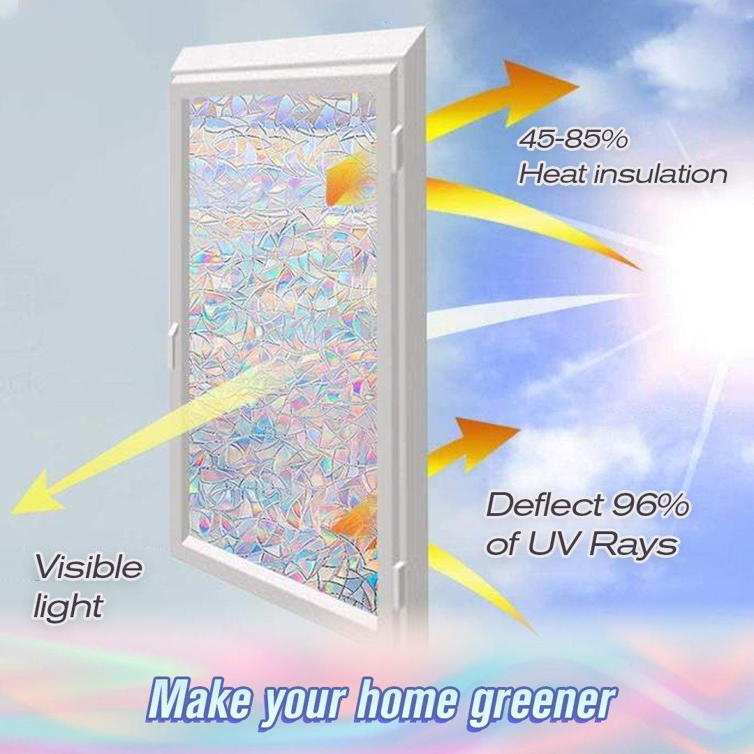 3D Rainbow Window Film