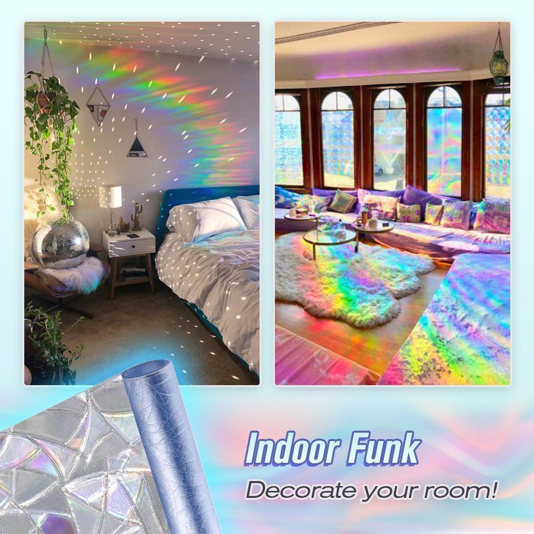 3D Rainbow Window Film
