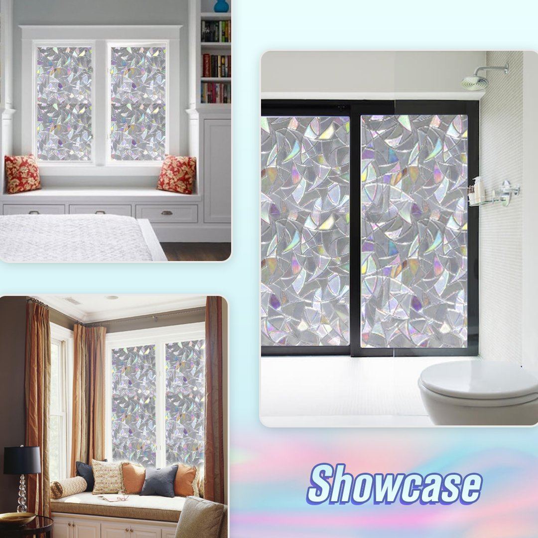 3D Rainbow Window Film