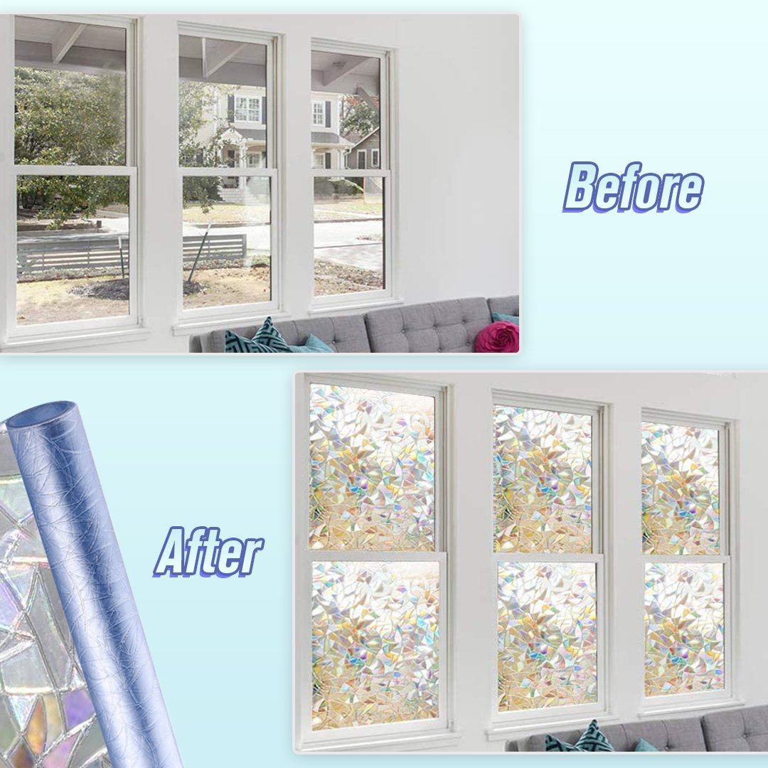 3D Rainbow Window Film