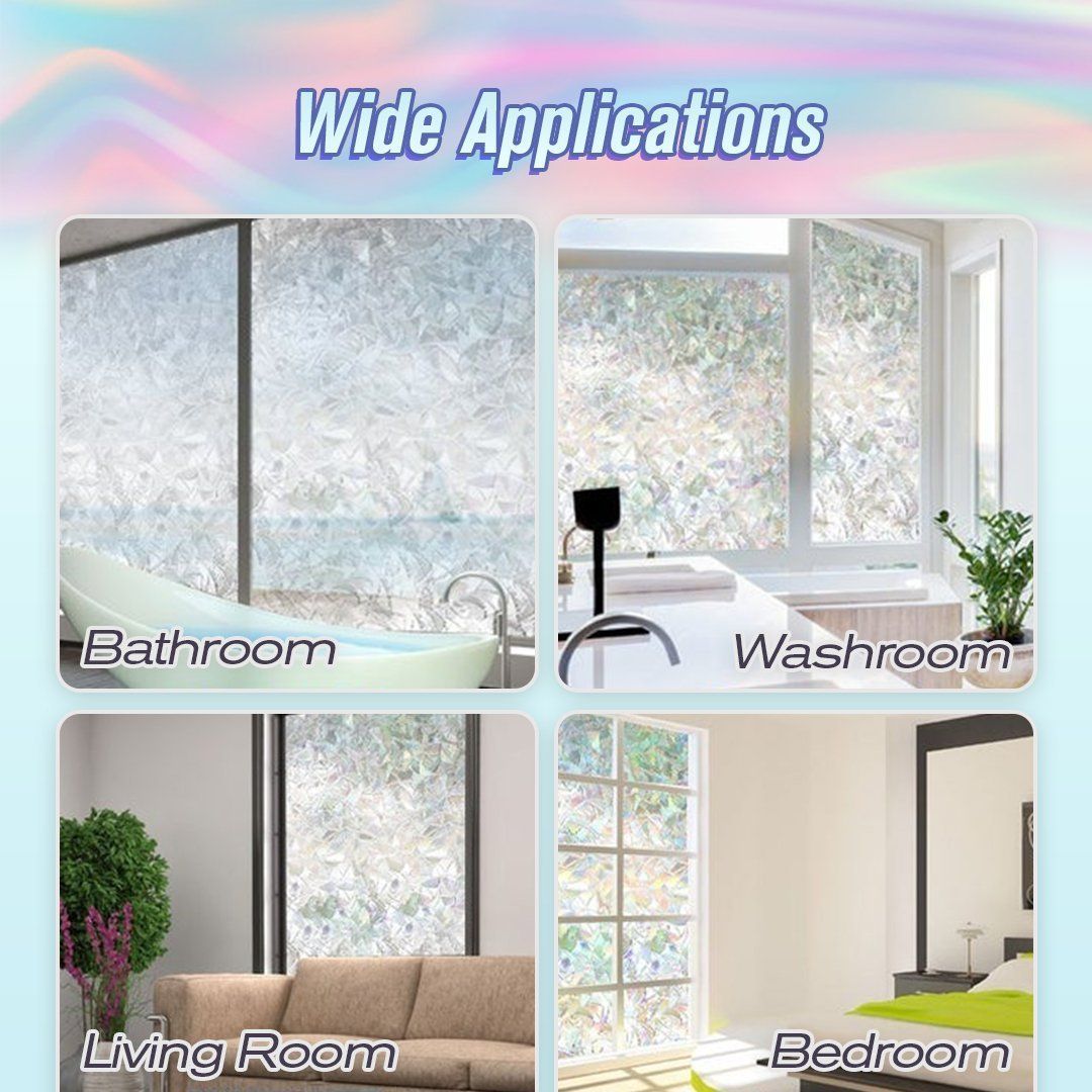 3D Rainbow Window Film