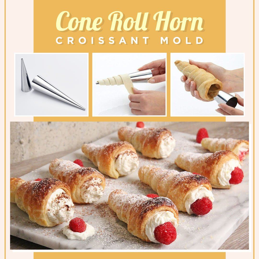 Cone Roll Croissant Mold (5pcs Set)