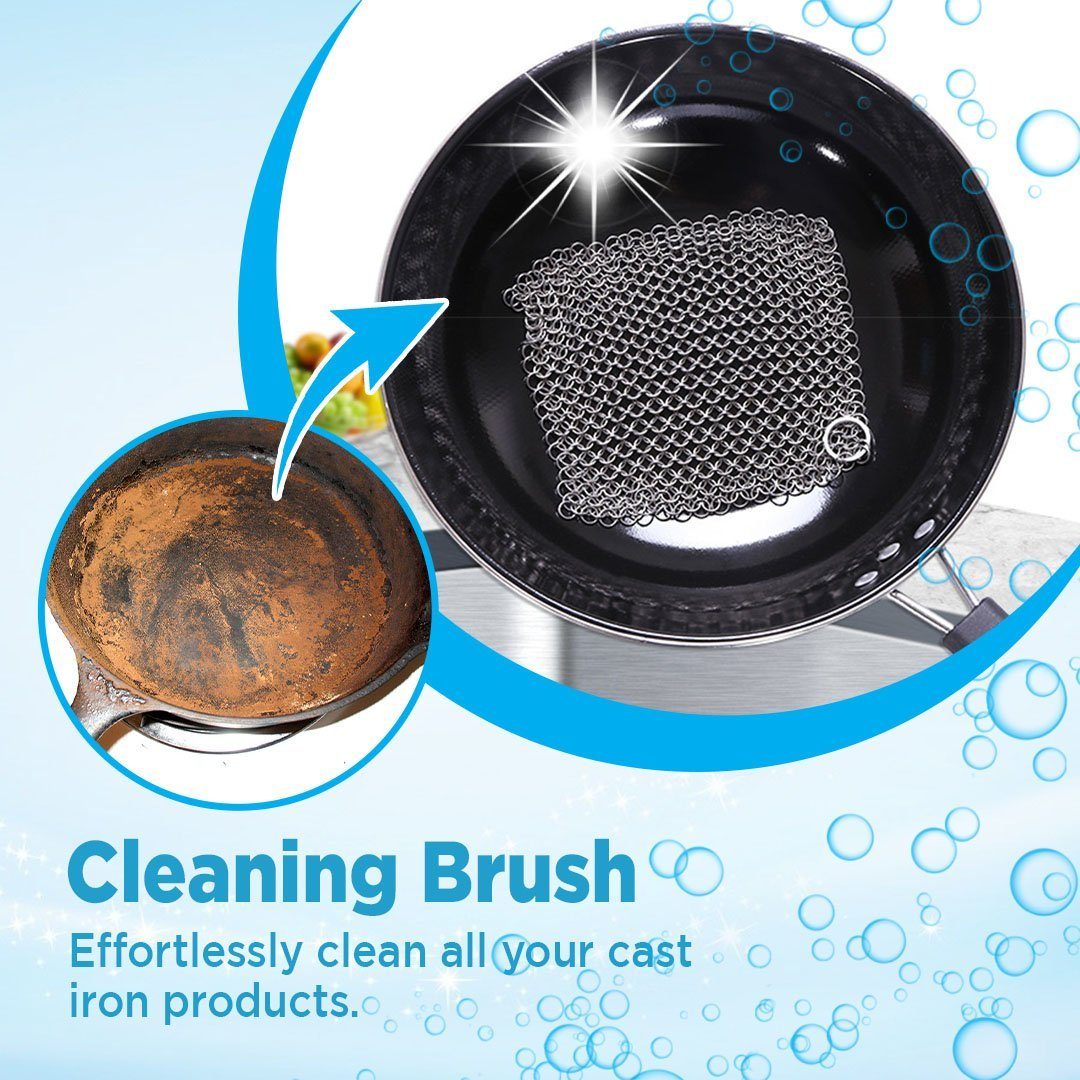 Cleaning Chainmail Scrubber
